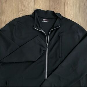 UNTUCKit Performance Black Track Jacket‎
